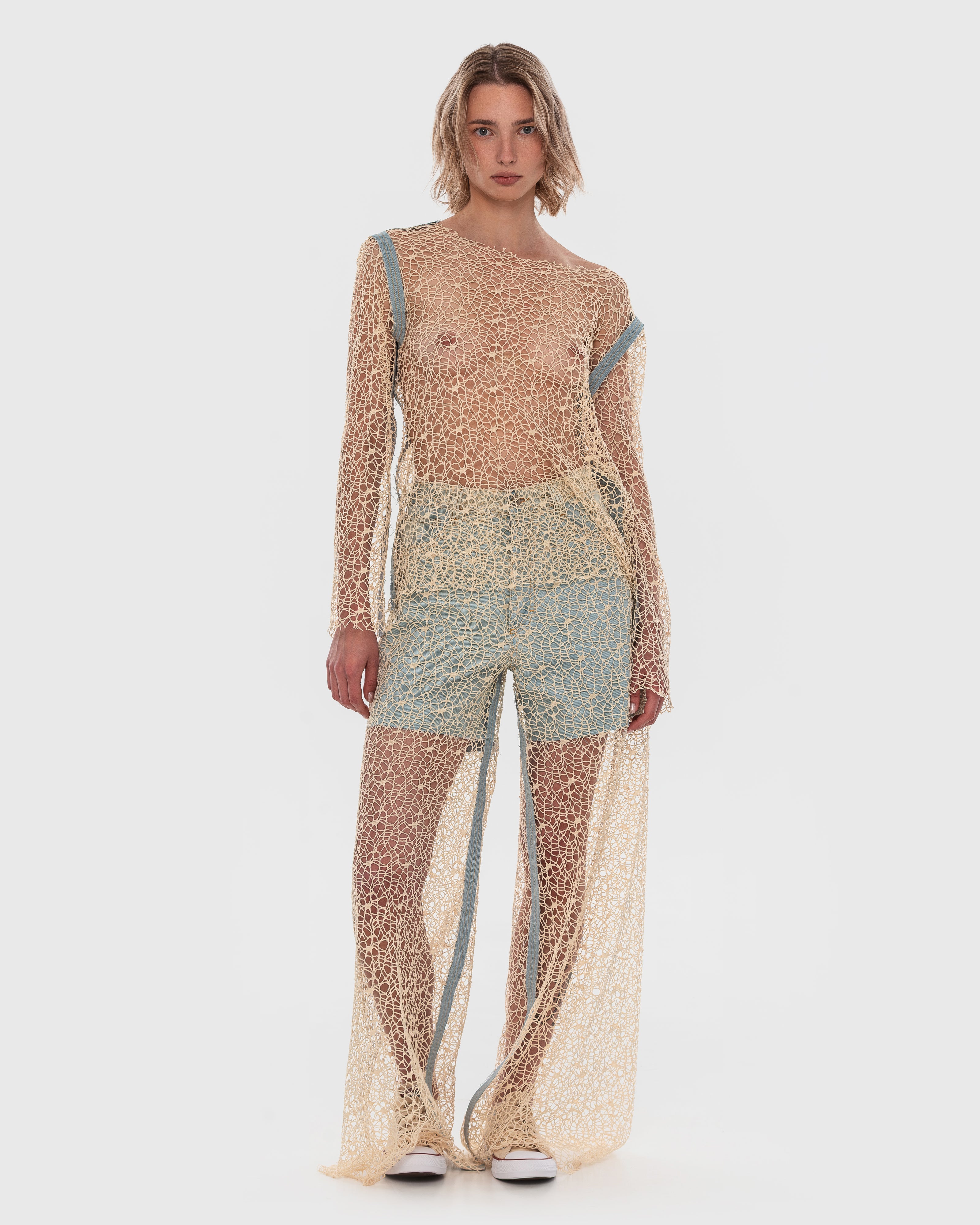 Moss Crochet Pants - KSENIASCHNAIDER
