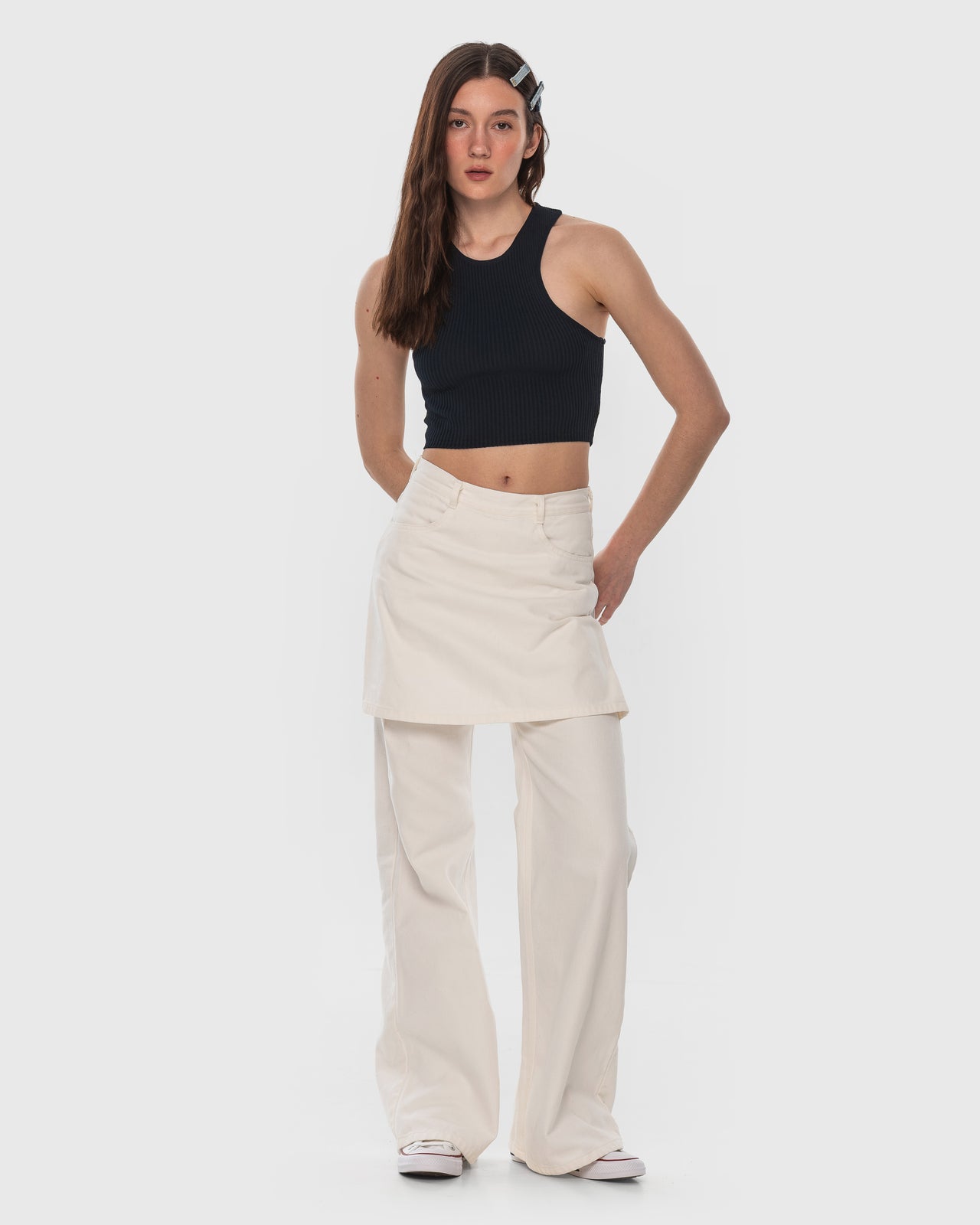 Buy Skirty Jeans – Bottoms by Ksenia Schnaider | Ethical & Sustainable Fashion