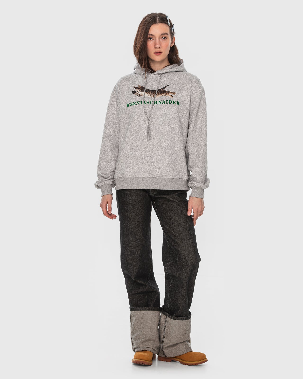 Buy Flying Kitten Hoodie – Tops by Ksenia Schnaider | Ethical & Sustainable Fashion