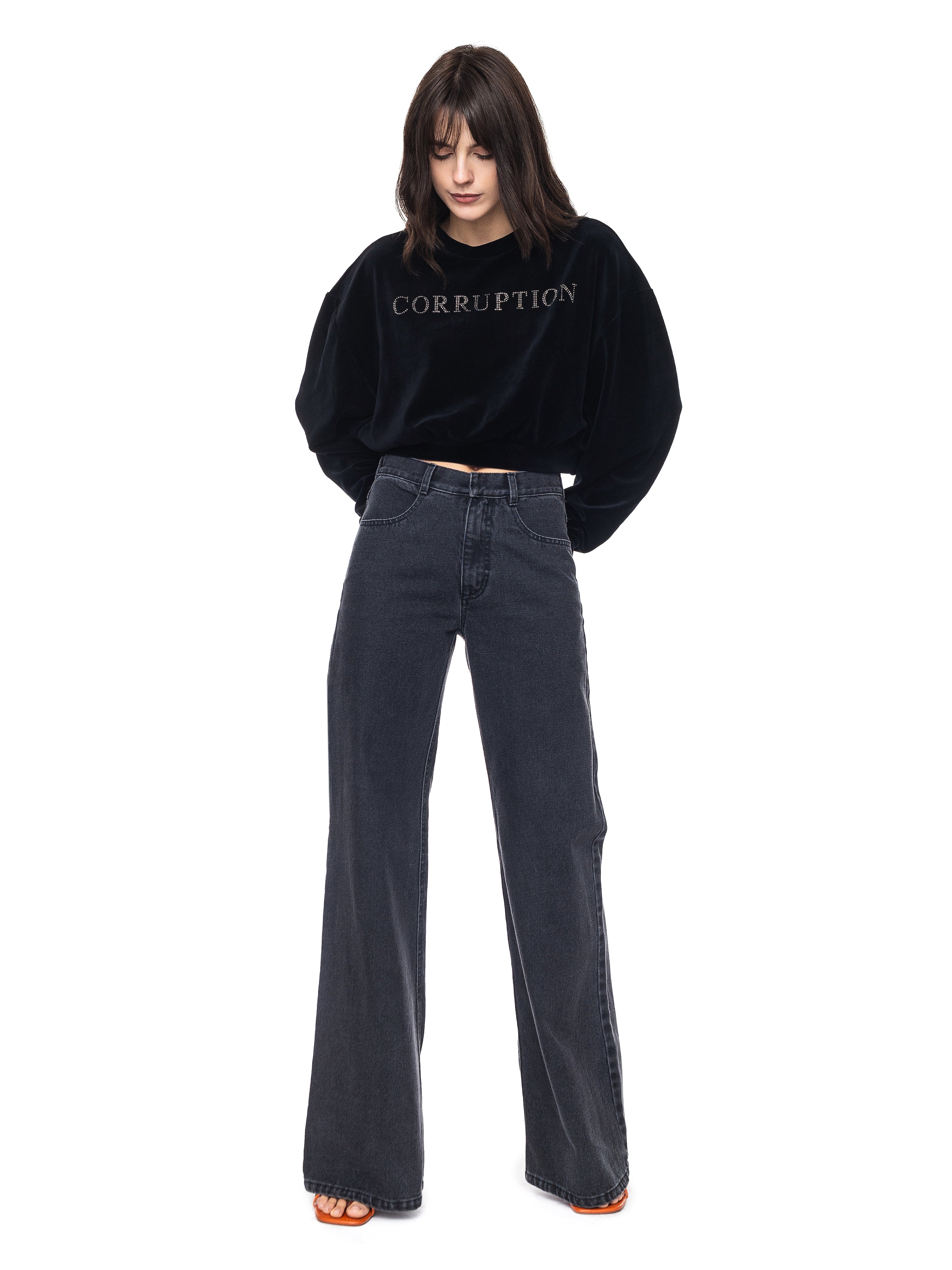 Velour Corruption Sweatshirt image