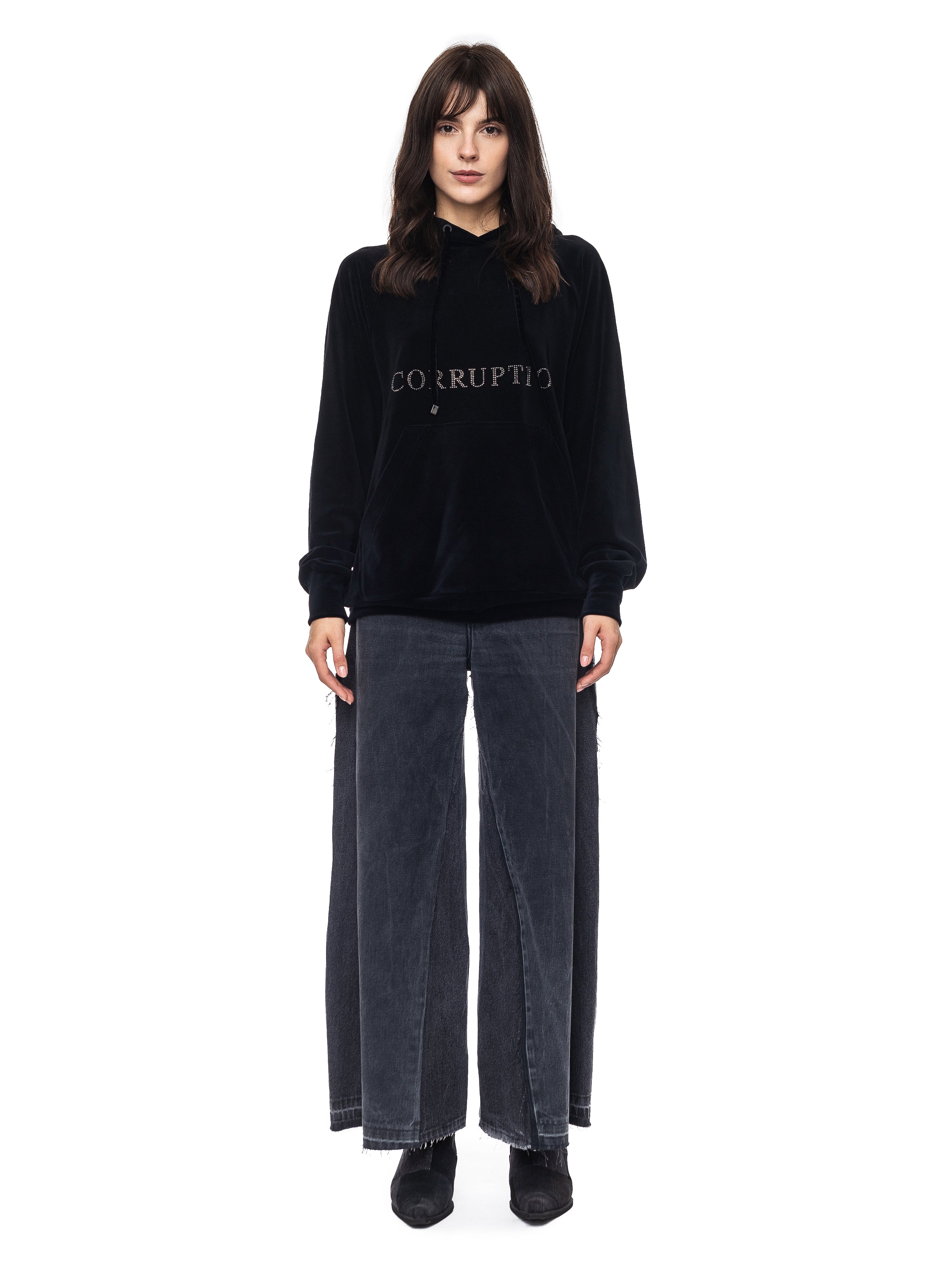 Velour Сorruption Hoodie image