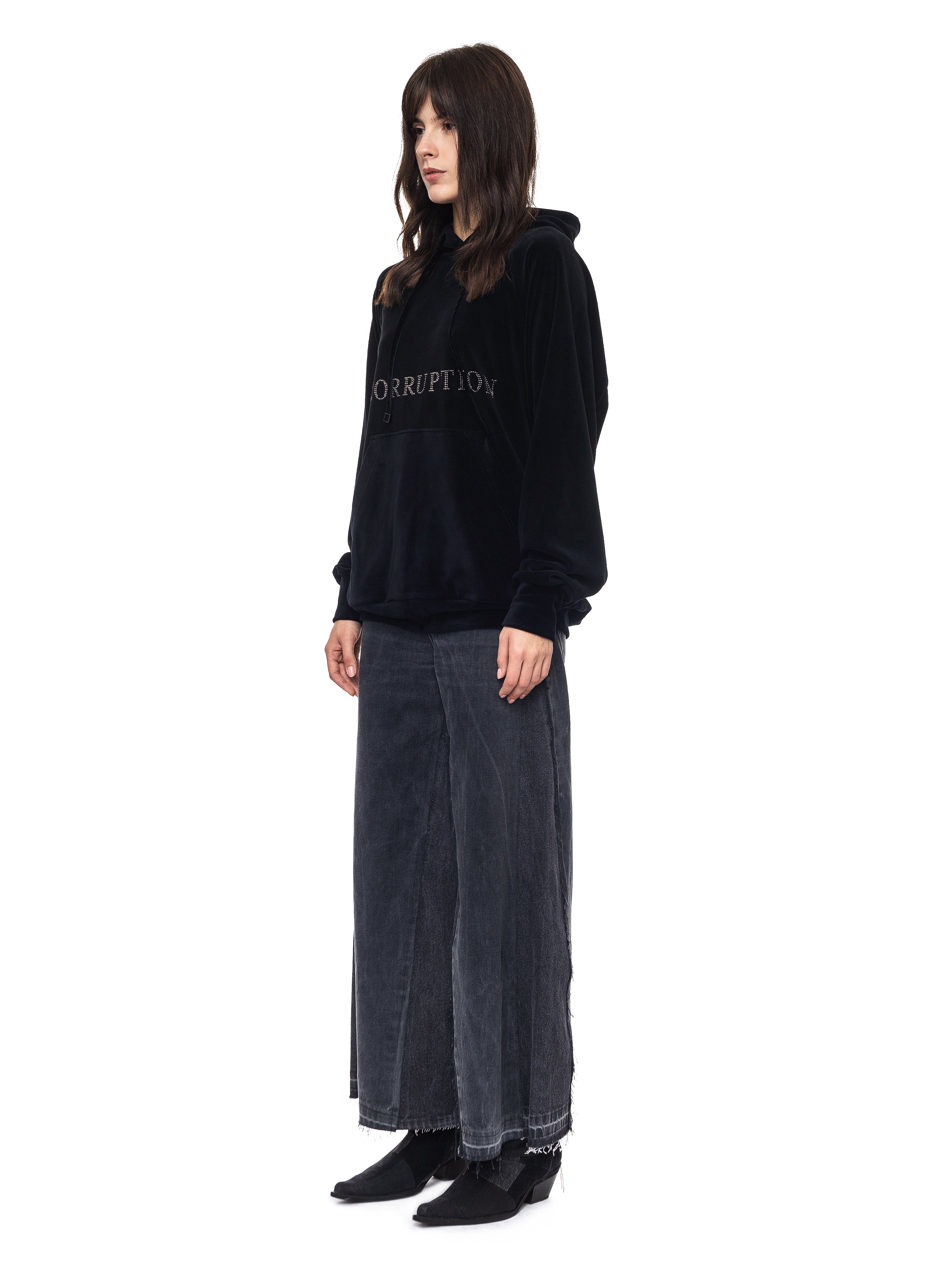 Velour Сorruption Hoodie image