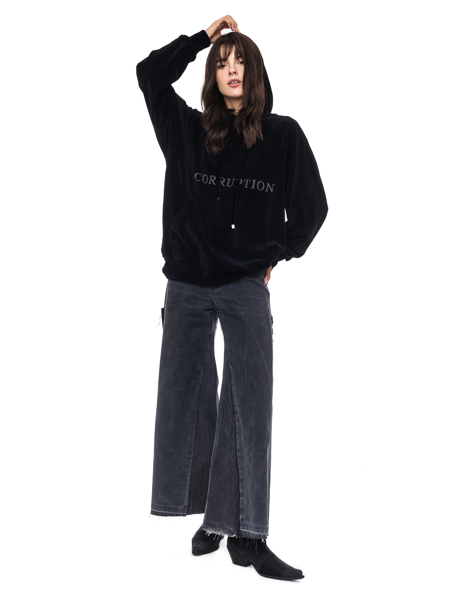 Velour Сorruption Hoodie image