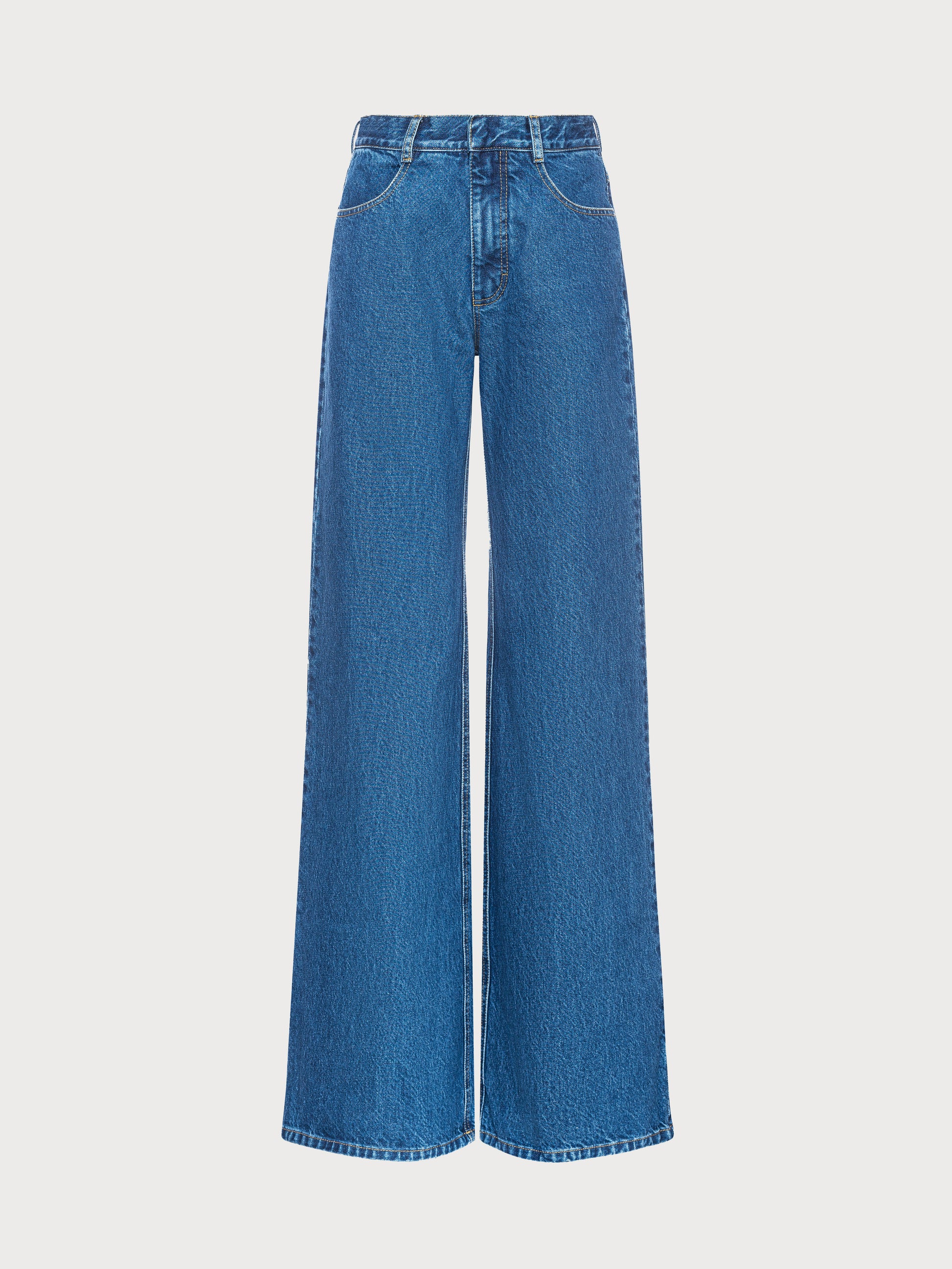 Buy Flare Jeans – Bottoms by Ksenia Schnaider | Ethical & Sustainable Fashion
