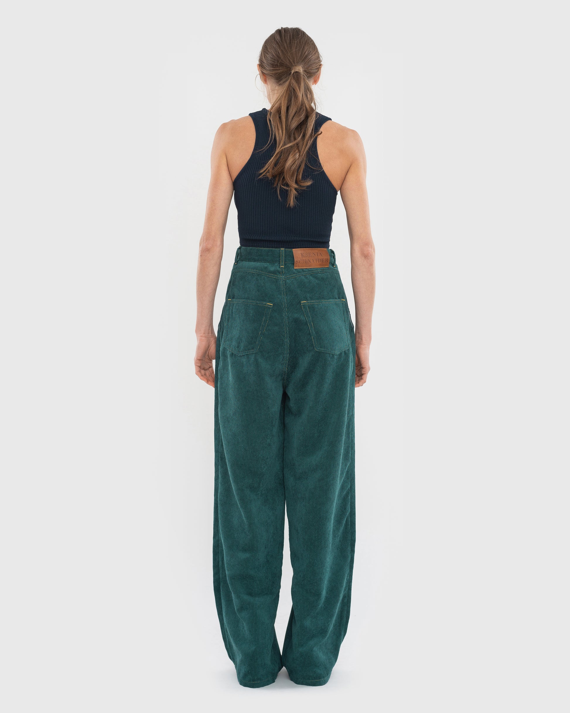 Buy Velvet Pants – Bottoms by Ksenia Schnaider | Ethical & Sustainable Fashion