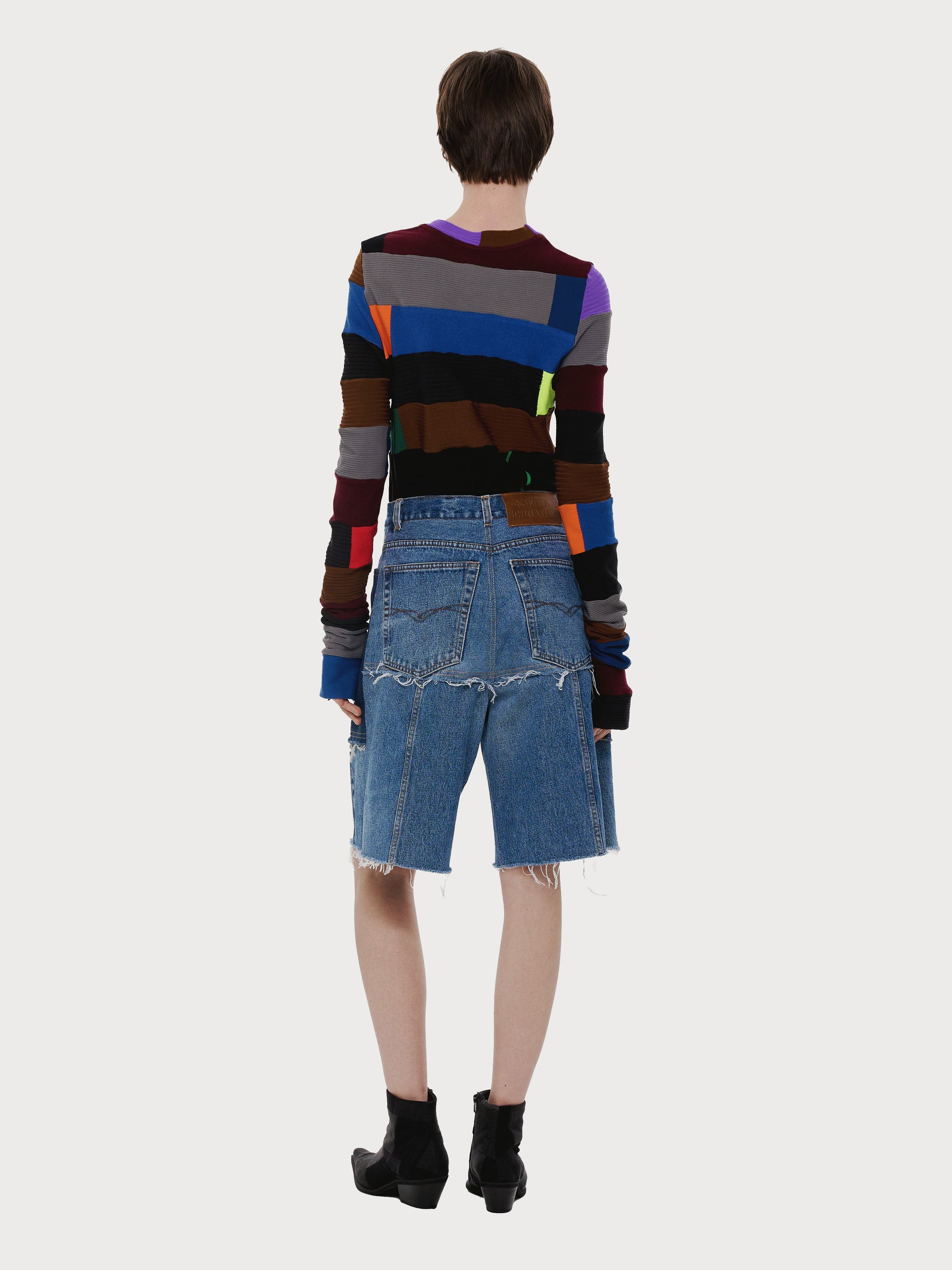 Buy Reworked Stockings Longsleeve – Tops by Ksenia Schnaider | Ethical & Sustainable Fashion