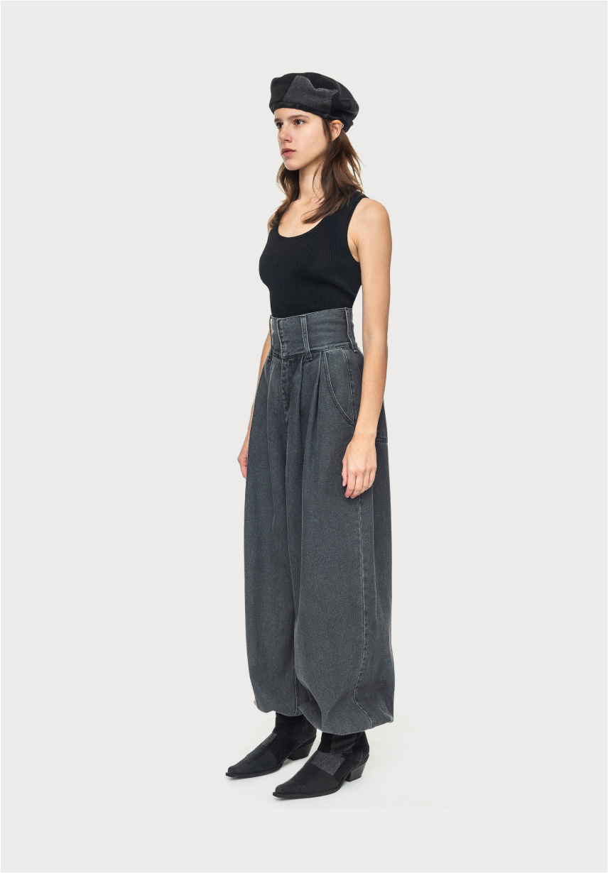 Buy Cossack Jeans – Bottoms by Ksenia Schnaider | Ethical & Sustainable Fashion