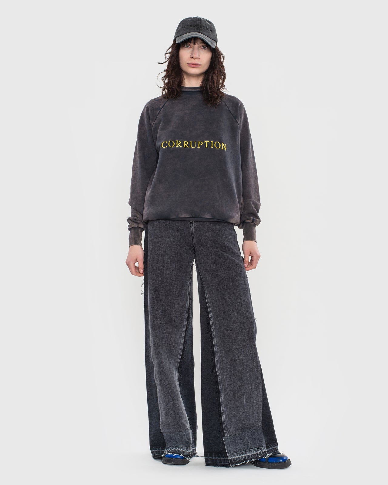 Buy Corruption Sweatshirt – Tops by Ksenia Schnaider | Ethical & Sustainable Fashion