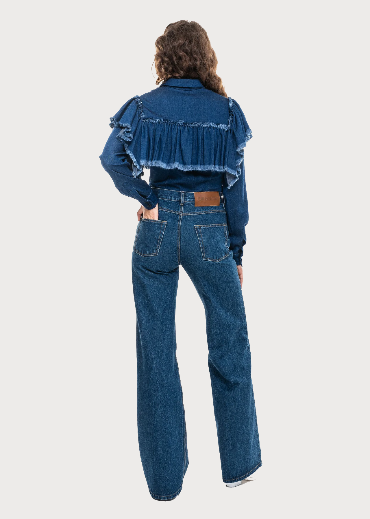 Buy Flare Jeans – Bottoms by Ksenia Schnaider | Ethical & Sustainable Fashion