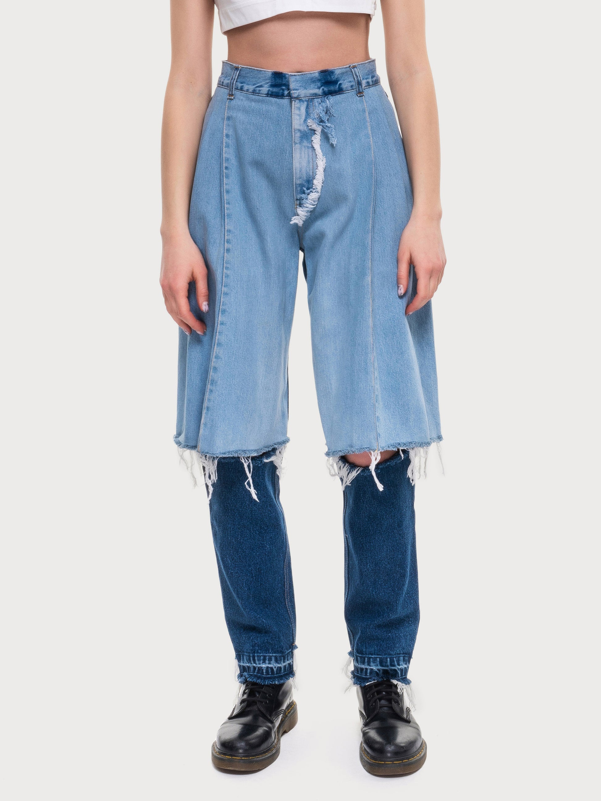 Buy Demi Denim Jeans – Bottoms by Ksenia Schnaider | Ethical & Sustainable Fashion