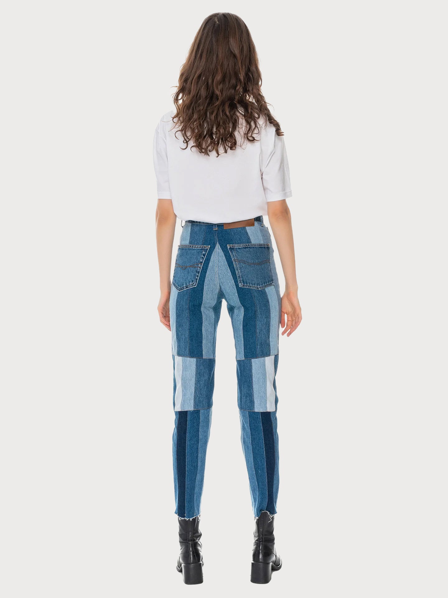 Reworked Striped Jeans KSENIASCHNAIDER