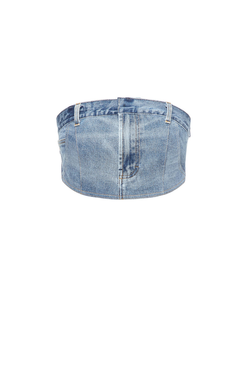 Ex-Jeans Mini Top on Zipper image