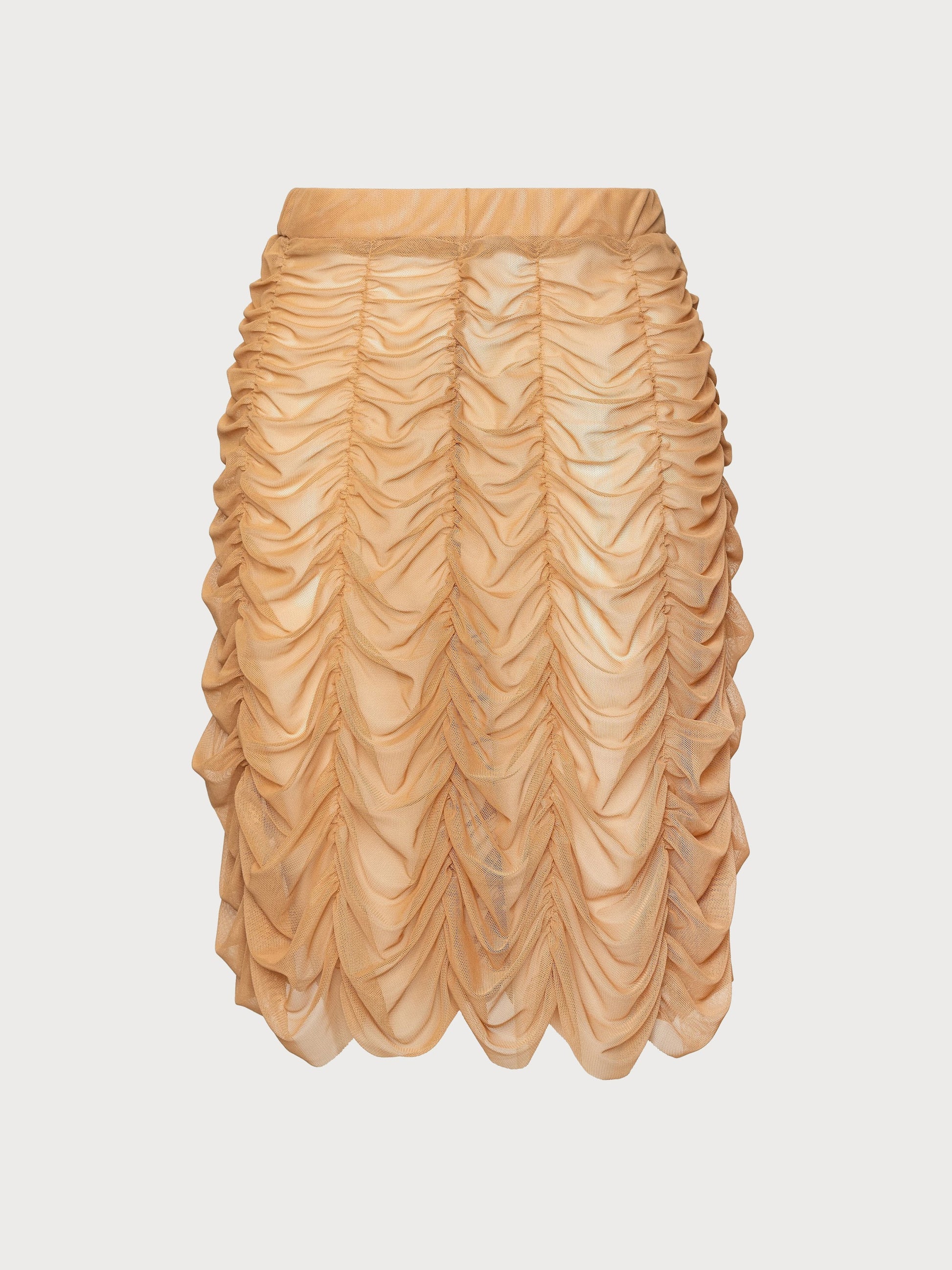 Buy Mesh Drape Skirt – Bottoms by Ksenia Schnaider | Ethical & Sustainable Fashion