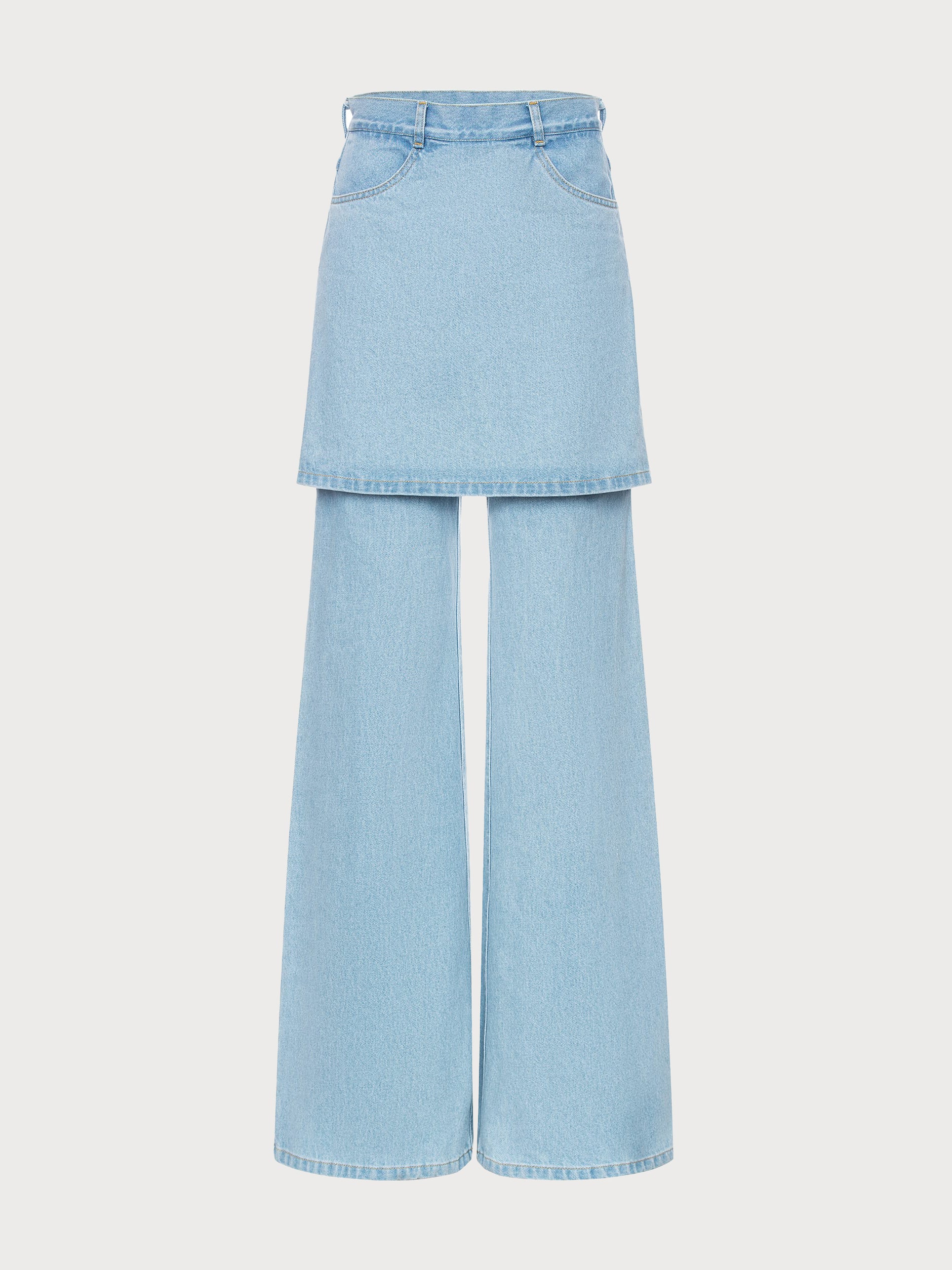 Buy Skirty Jeans – Bottoms by Ksenia Schnaider | Ethical & Sustainable Fashion
