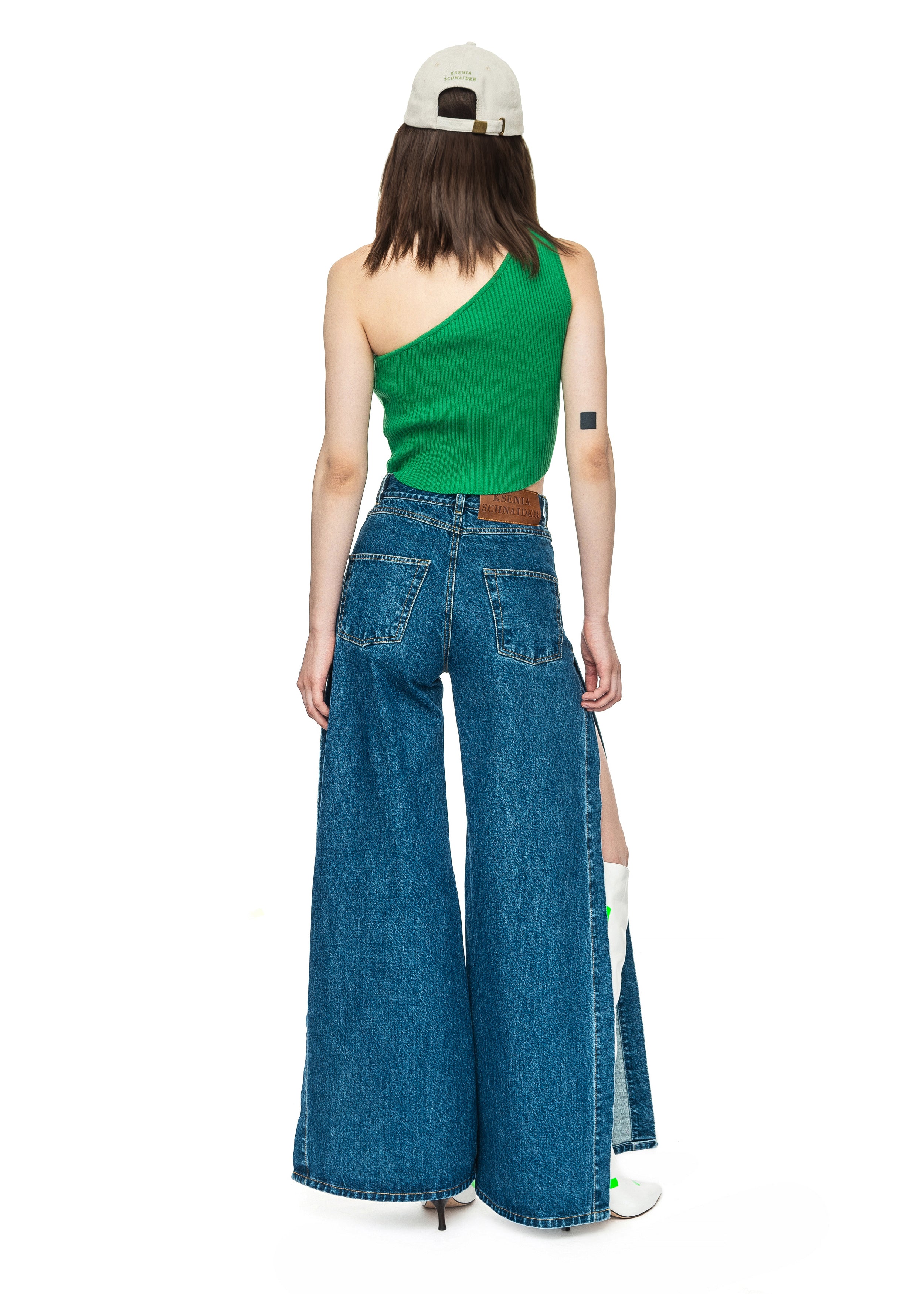 Jeans with Side Cutouts image