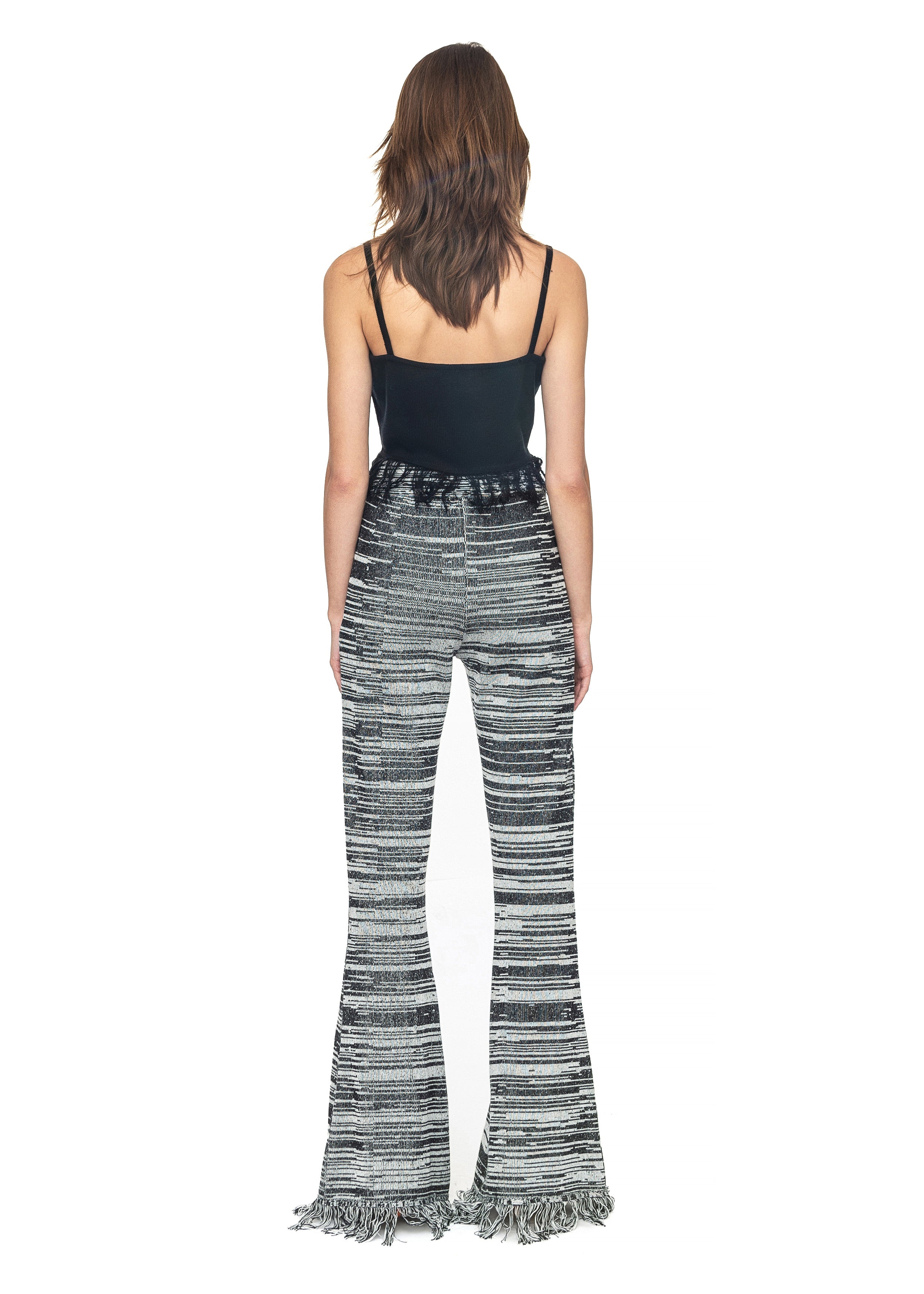 Knit Pants with Fringes image