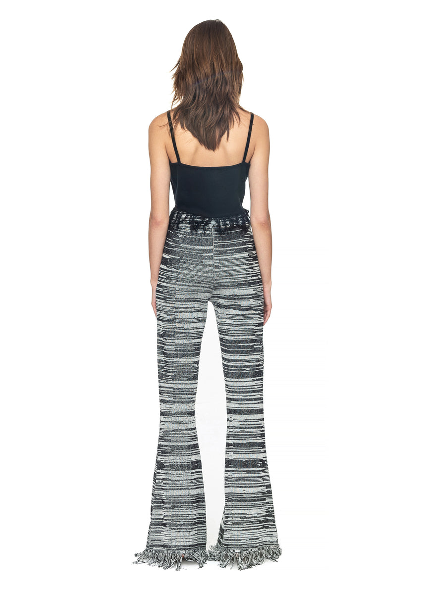 Knit Pants with Fringes image