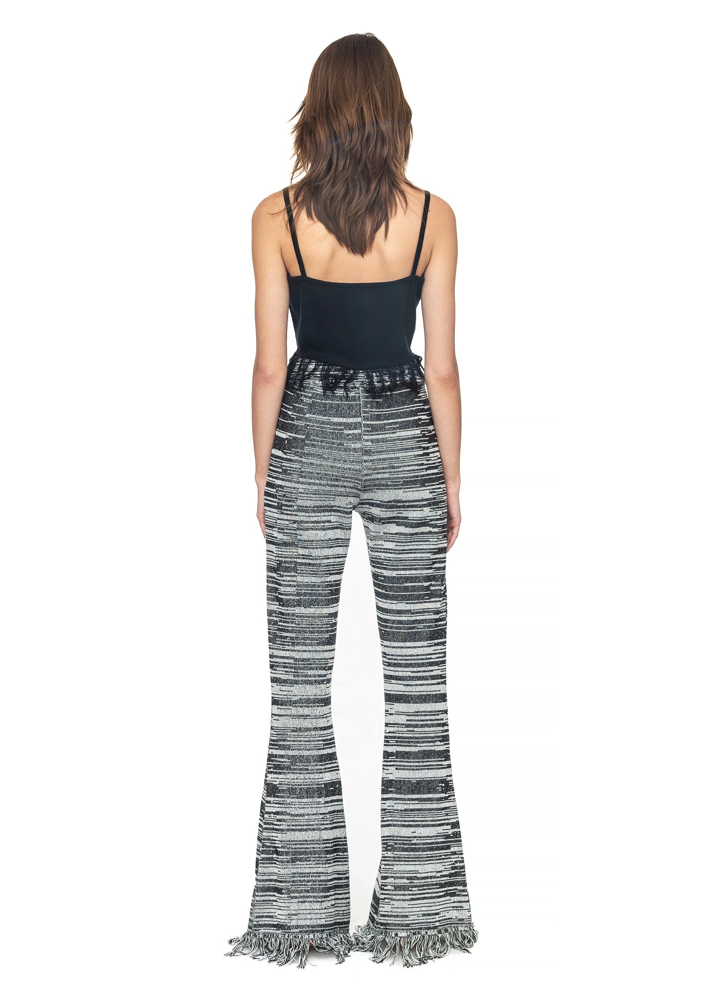 Knit Pants with Fringes image