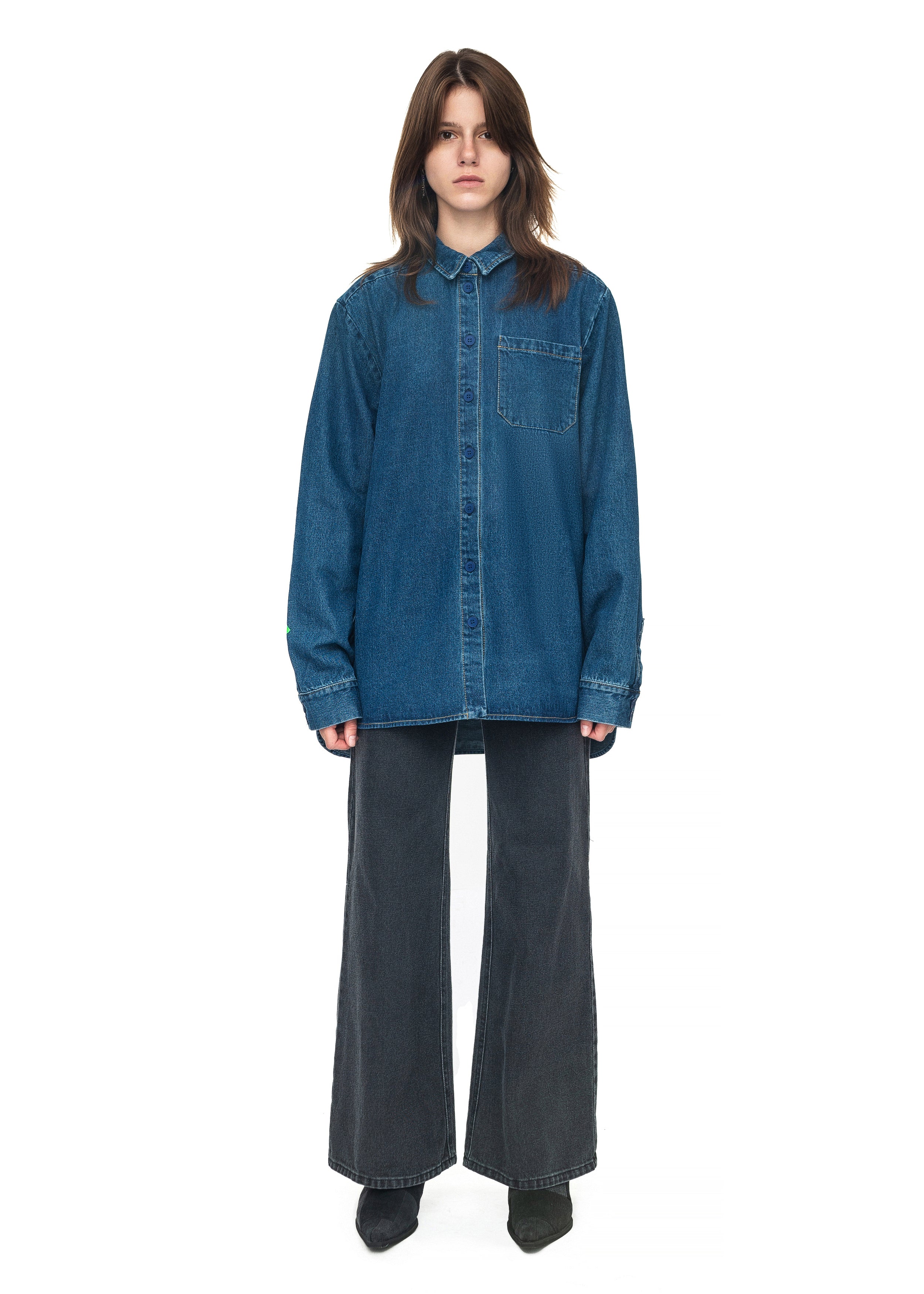 Worker Denim Shirt image