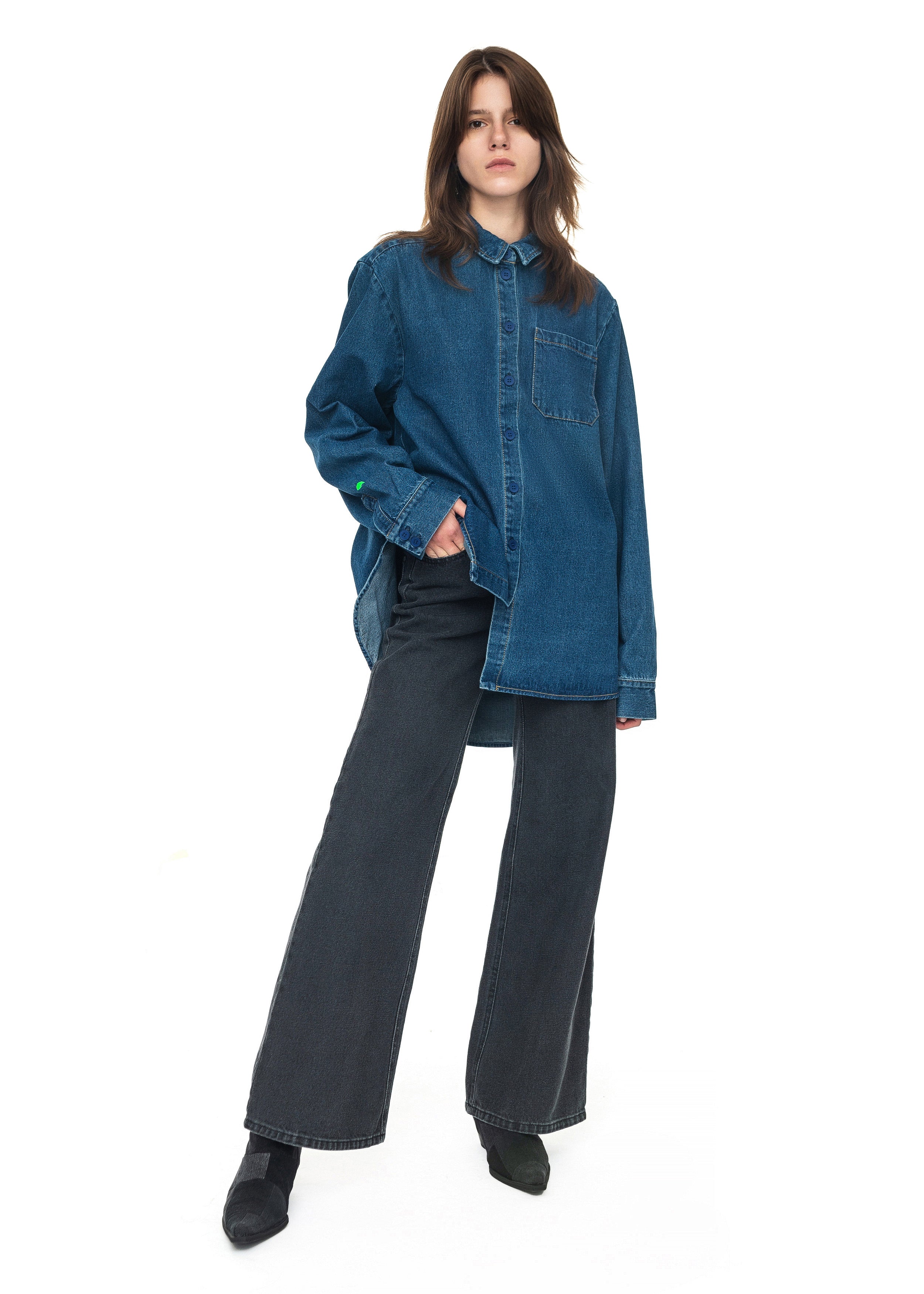 Worker Denim Shirt image