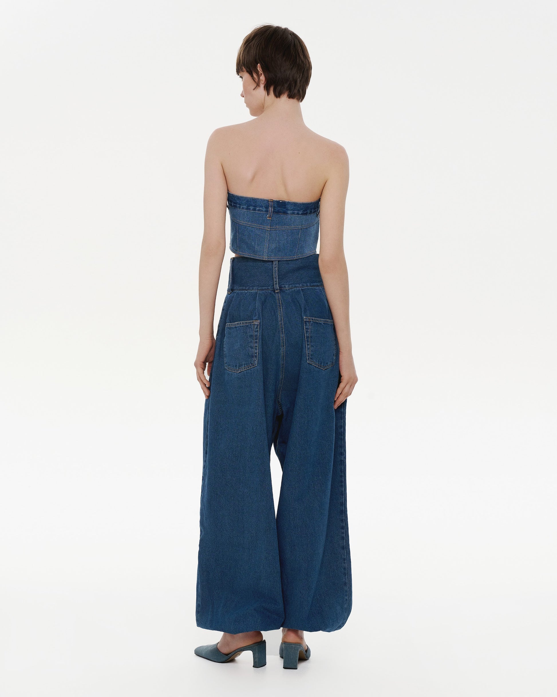 Buy Cossack Jeans – Bottoms by Ksenia Schnaider | Ethical & Sustainable Fashion