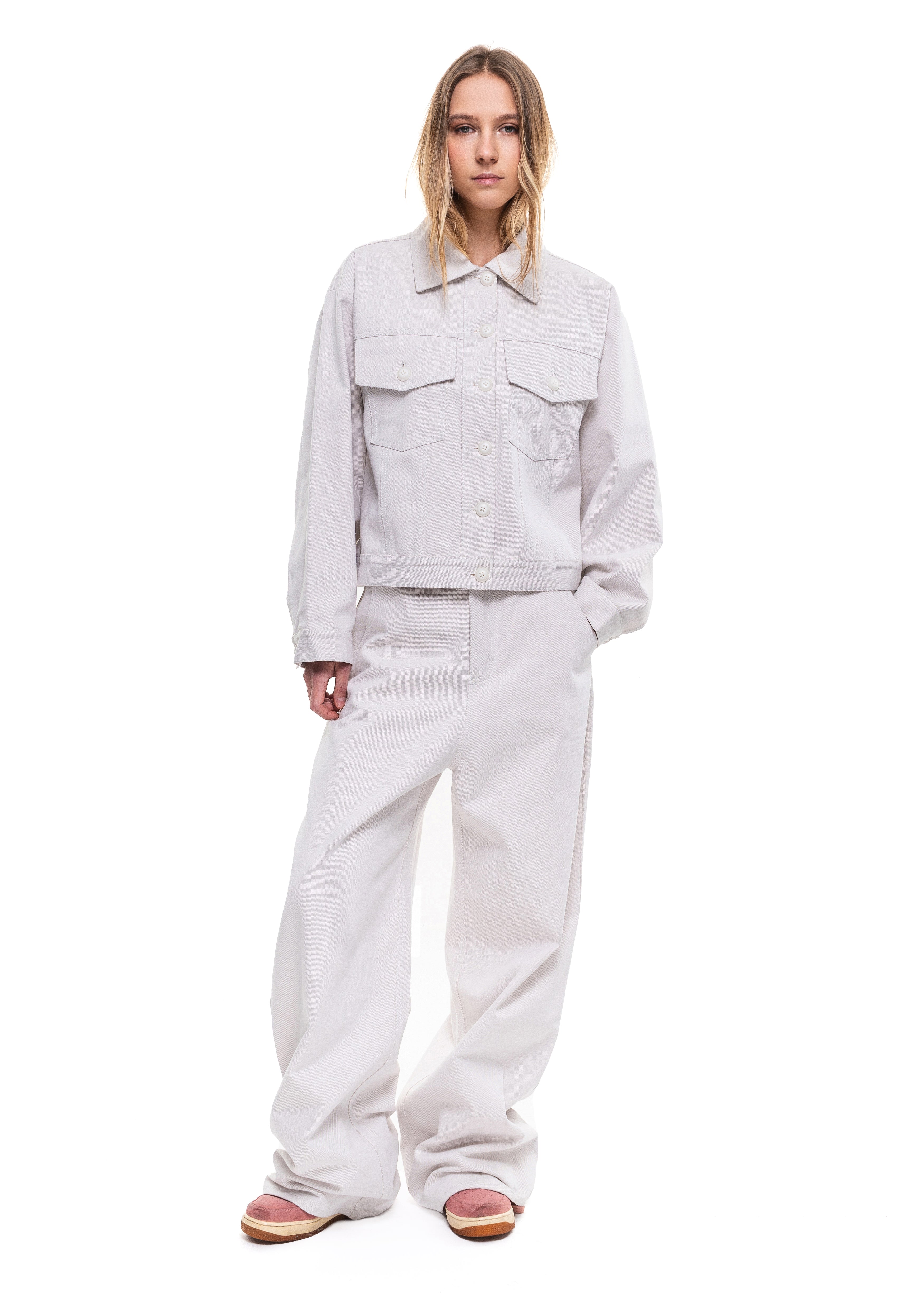 Denim Uniform Jacket image