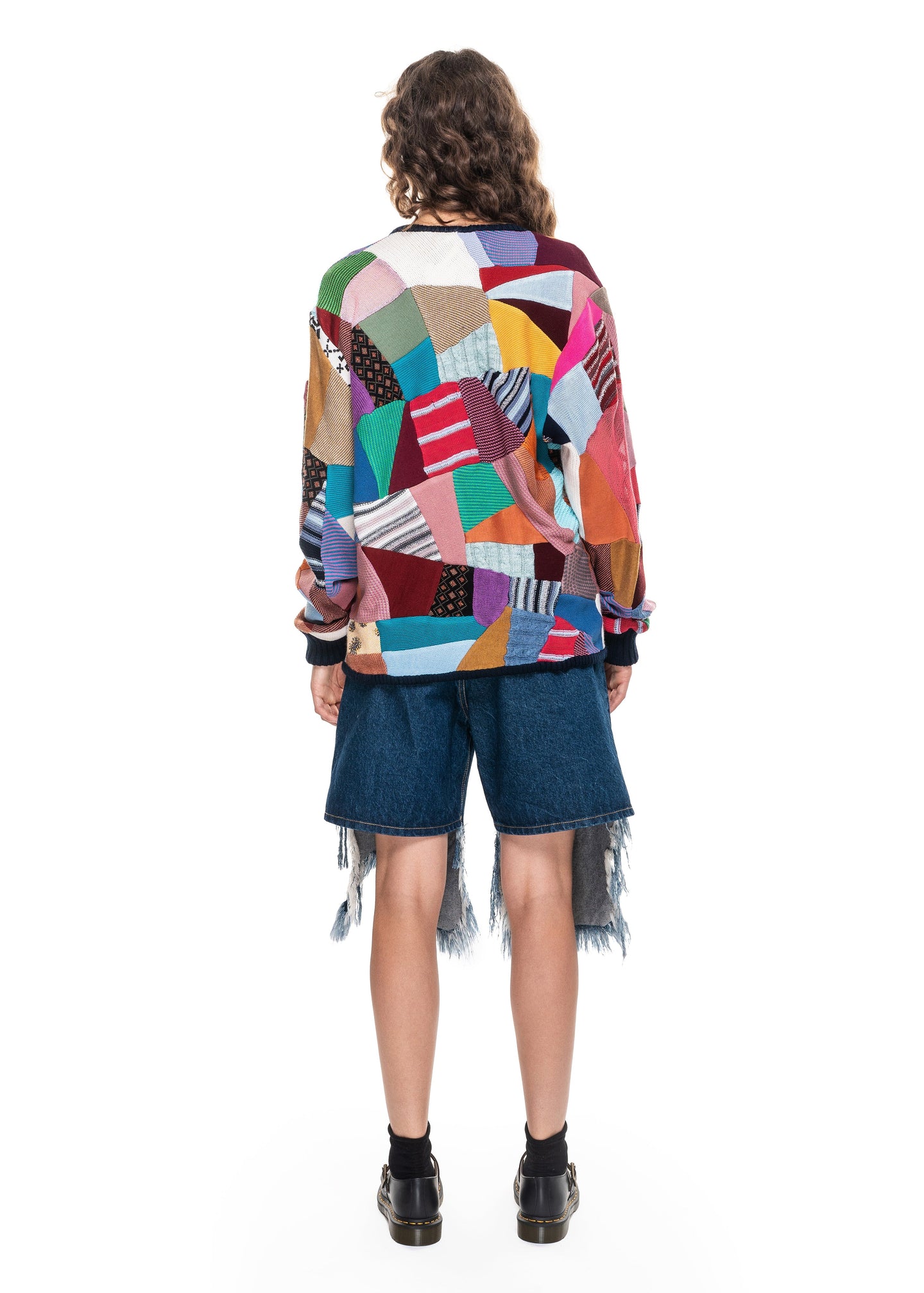 Long Patchwork Cardigan image