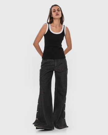 Buy Tearaway Jeans – Bottoms by Ksenia Schnaider | Ethical & Sustainable Fashion