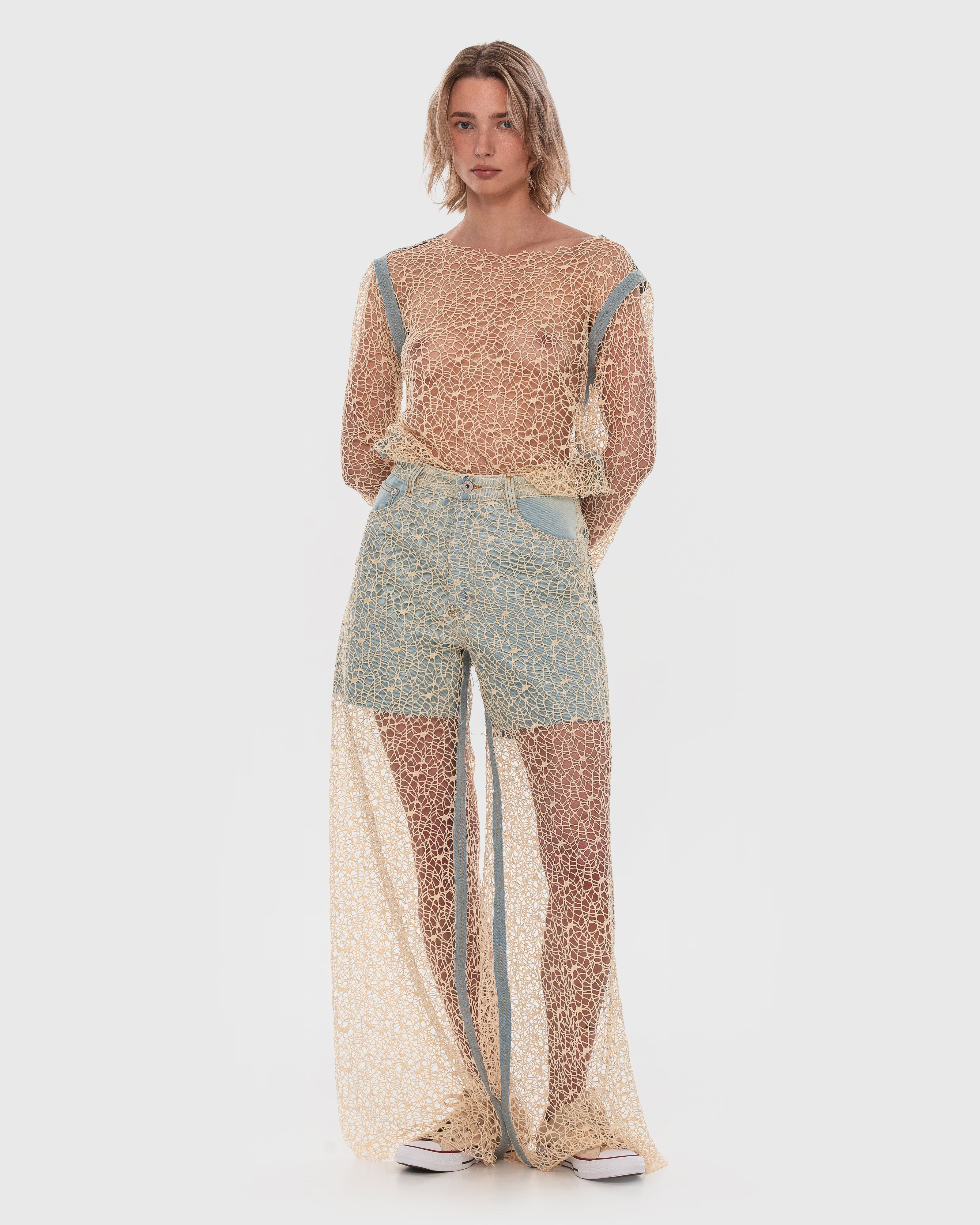 Moss Crochet Pants - KSENIASCHNAIDER