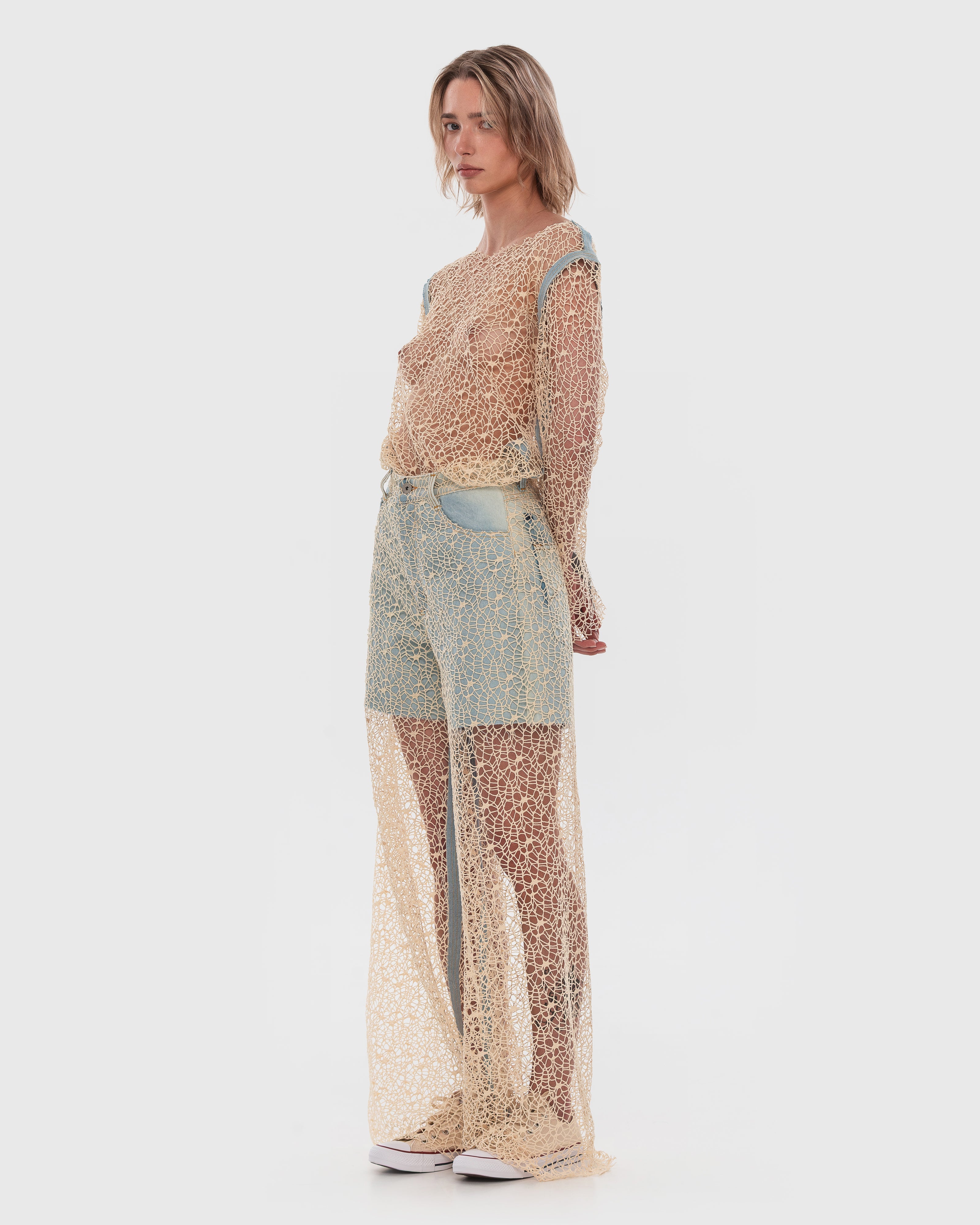 Moss Crochet Pants - KSENIASCHNAIDER