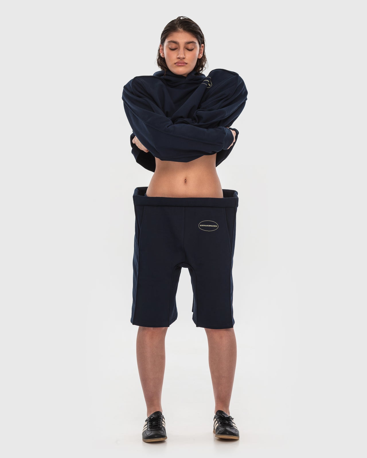 Buy Square Shorts – Bottoms by Ksenia Schnaider | Ethical & Sustainable Fashion