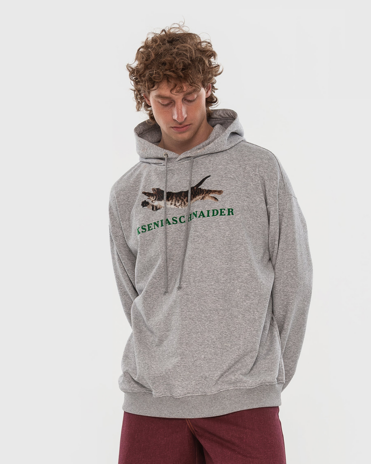 Buy Flying Kitten Hoodie – Tops by Ksenia Schnaider | Ethical & Sustainable Fashion