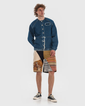 Buy Brandless Denim Jacket – Outerwear by Ksenia Schnaider | Ethical & Sustainable Fashion