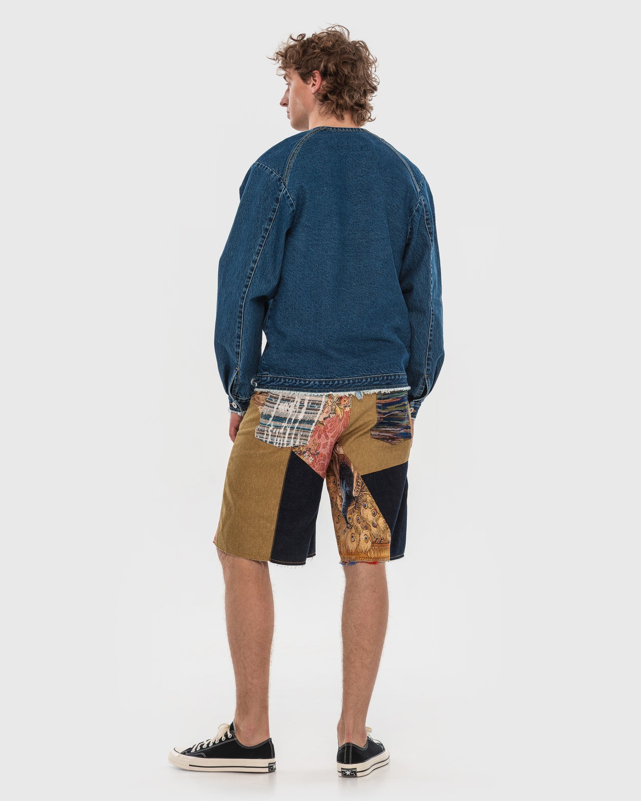 Buy Brandless Denim Jacket – Outerwear by Ksenia Schnaider | Ethical & Sustainable Fashion