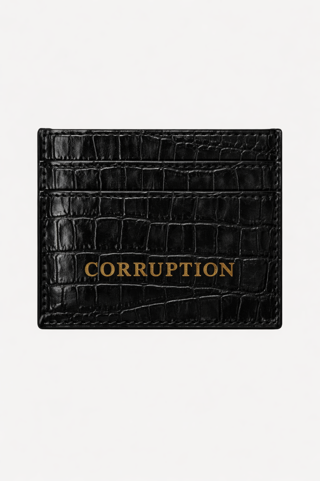 Buy Corruption Cardholder – Accessories by Ksenia Schnaider | Ethical & Sustainable Fashion