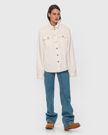 Buy Facing Denim Shirt – Tops by Ksenia Schnaider | Ethical & Sustainable Fashion