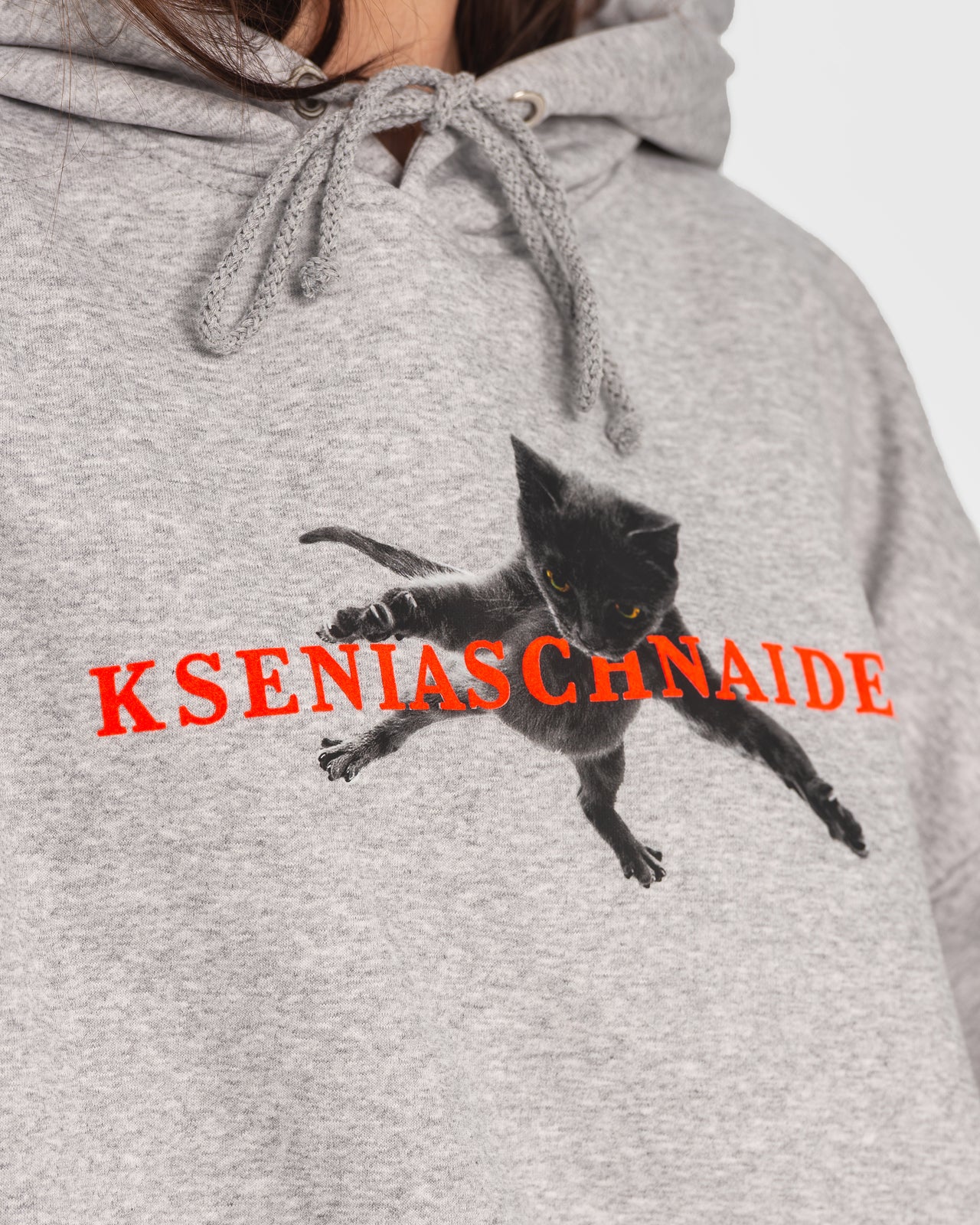 Buy Flying Kitten Hoodie – Tops by Ksenia Schnaider | Ethical & Sustainable Fashion