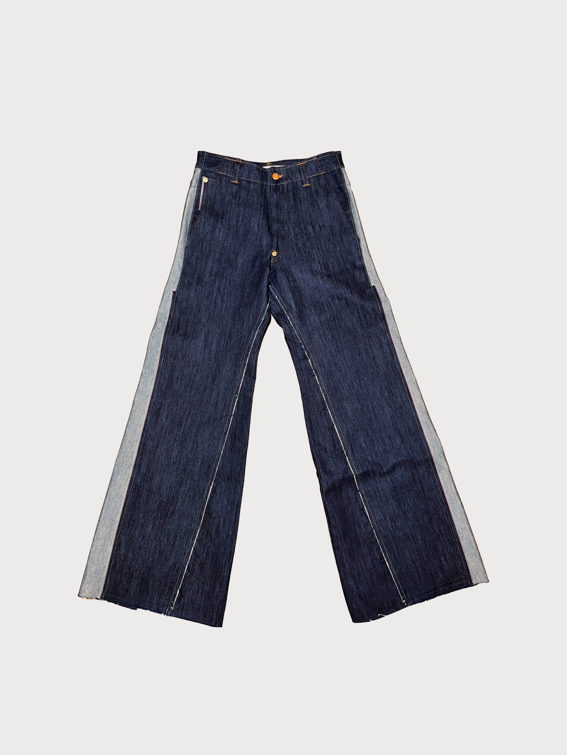 Reworked Wide Leg Jeans - KSENIASCHNAIDER