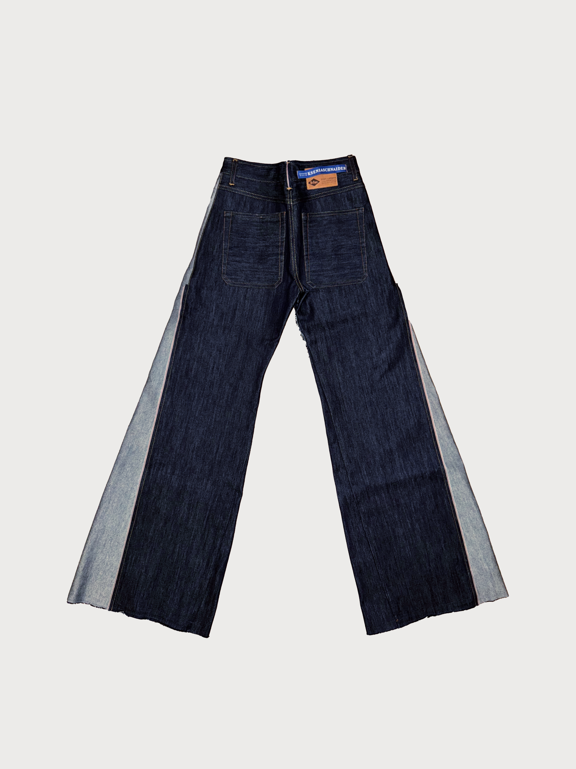 Reworked Wide Leg Jeans - KSENIASCHNAIDER