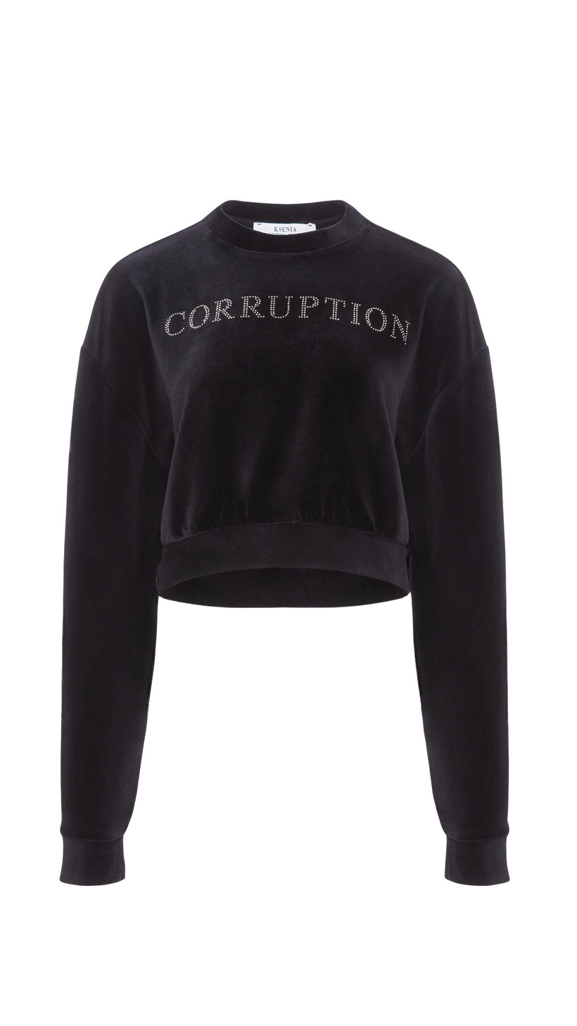 Velour Corruption Sweatshirt image