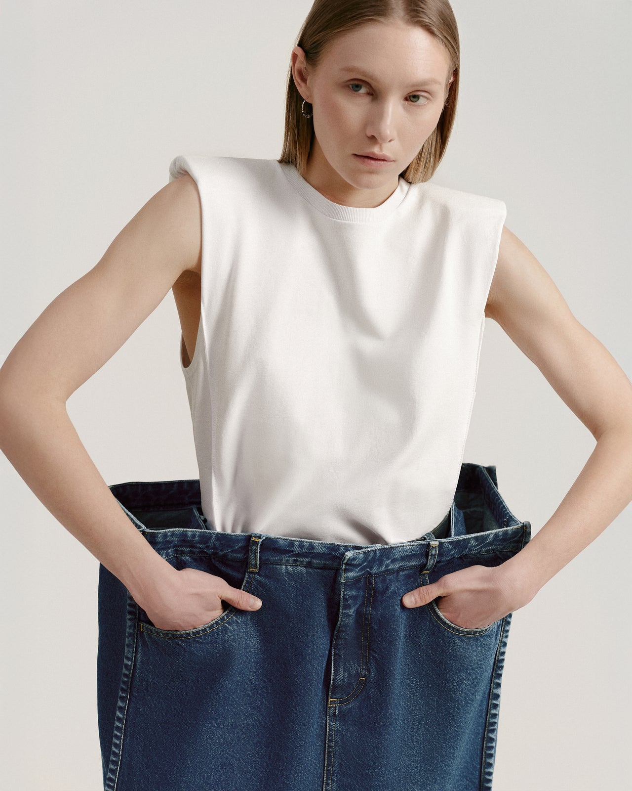 Buy Square Voluminous Skirt – by Ksenia Schnaider | Ethical & Sustainable Fashion