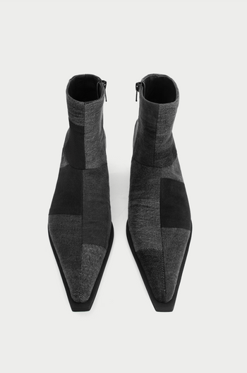 Buy Patchwork Cowboy Boots – by Ksenia Schnaider | Ethical & Sustainable Fashion