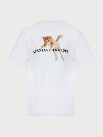 Buy Flying Kitten T-shirt – Tops by Ksenia Schnaider | Ethical & Sustainable Fashion