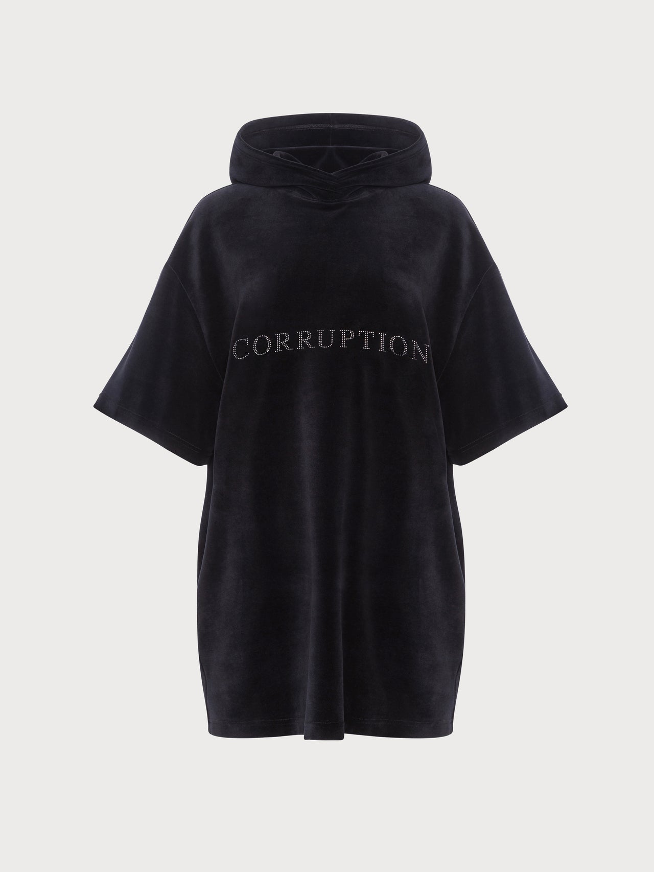 Buy Velour Corruption Dress – Tops by Ksenia Schnaider | Ethical & Sustainable Fashion
