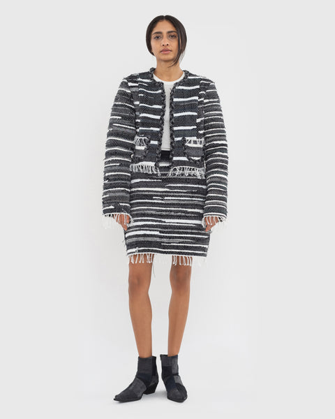Zero-Waste Jacket in Rug Technique - KSENIASCHNAIDER