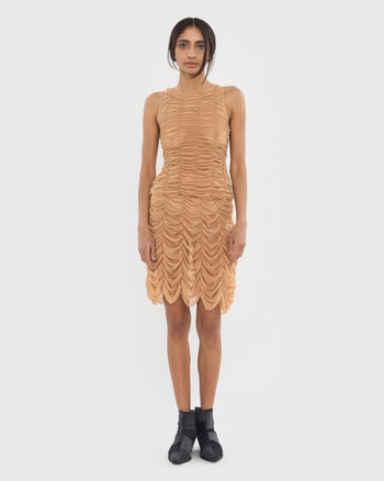 Buy Mesh Drape Tank Top – Tops by Ksenia Schnaider | Ethical & Sustainable Fashion