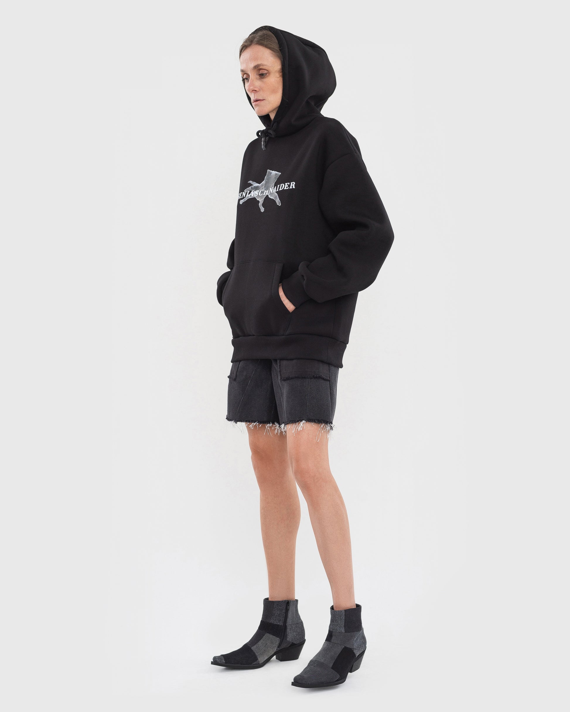 Buy Flying Kitten Hoodie – Tops by Ksenia Schnaider | Ethical & Sustainable Fashion
