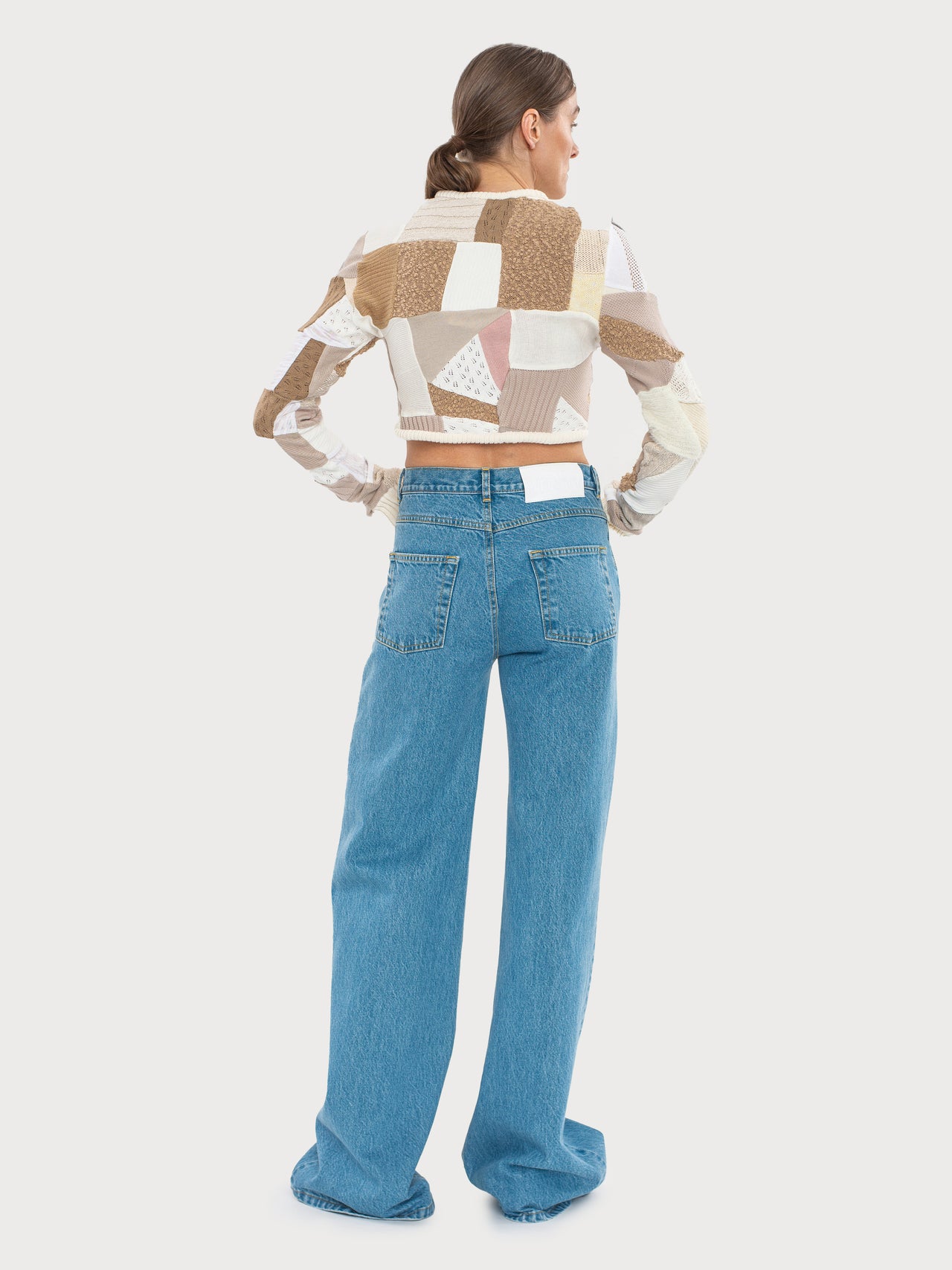 Buy Flared Jeans – Bottoms by Ksenia Schnaider | Ethical & Sustainable Fashion
