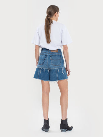 Reworked Denim Shorts