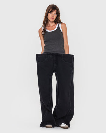 Voluminous Square Jeans